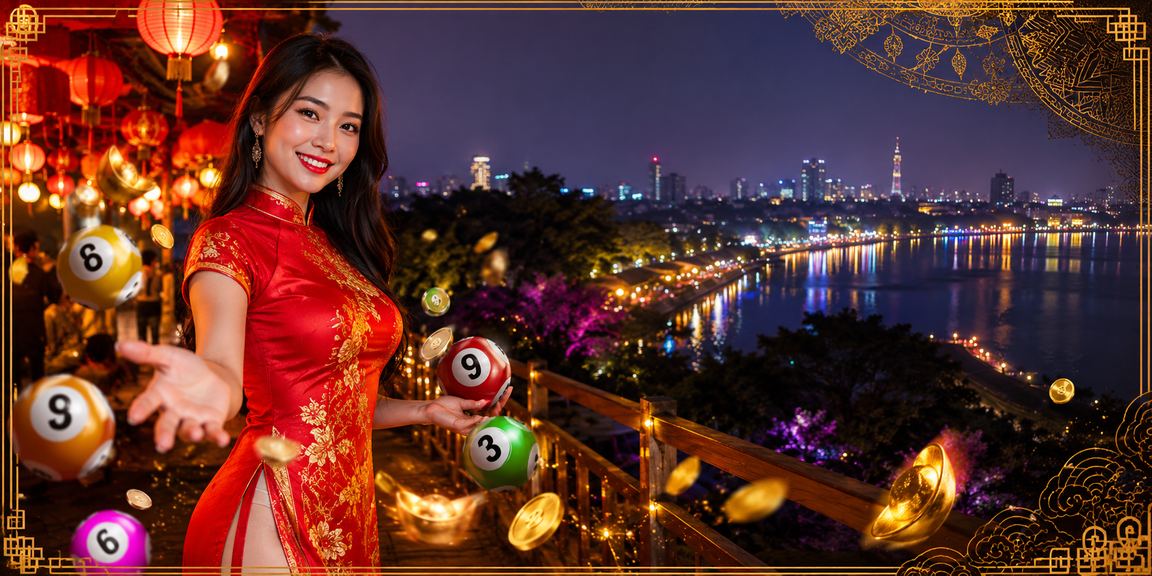 Người dùng Hà Nội theo dõi xổ số và kiểm tra tiền thưởng tại chợ đêm