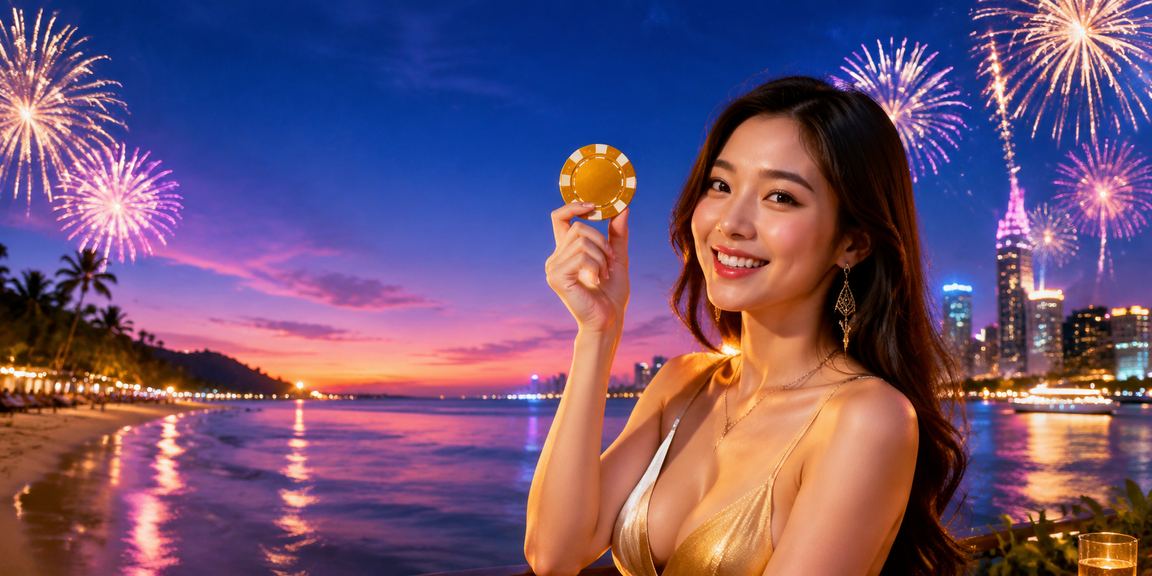 Người dùng Sài Gòn nạp tiền nhận thưởng và chơi slot jackpot gần bãi biển